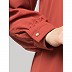 Front open Hidden Placket Daily wear casual Abaya- Rust 
